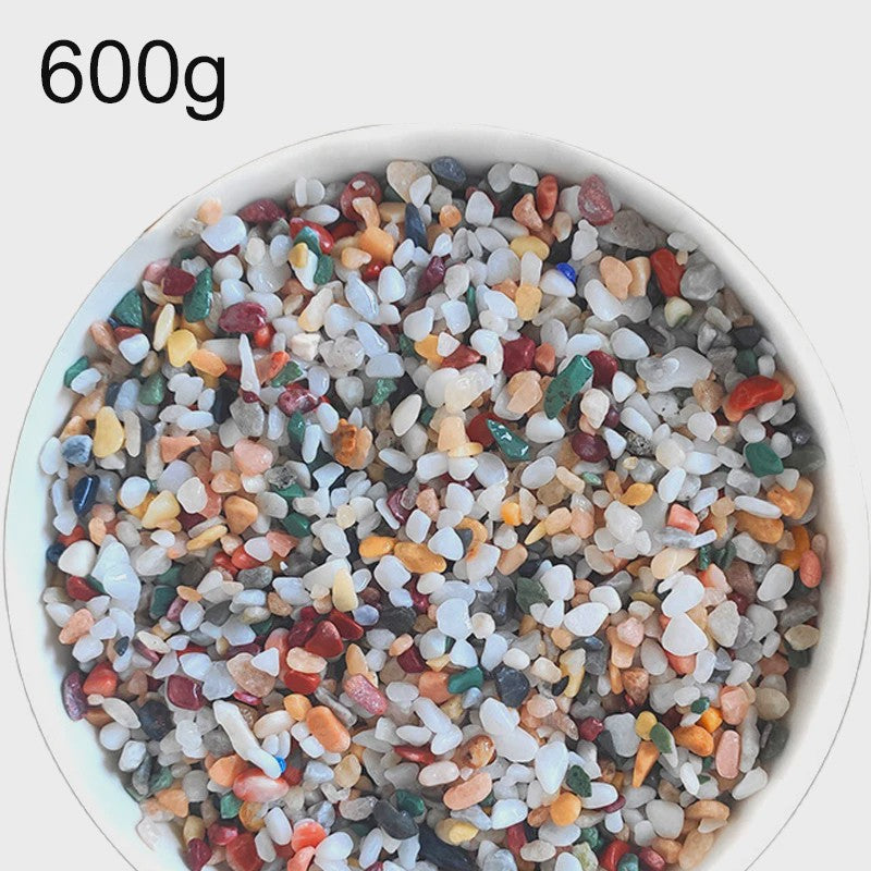 Kleurrijk Aquarium Grind & Bodemzand (200g-800g) - Decoratieve Rivierstenen voor Vistank & Thuisdecoratie