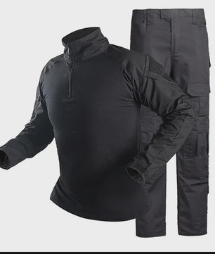 Tactisch Camouflage Uniform Set: Combat Shirt & Broek voor Outdoor, Airsoft, Jacht & Training