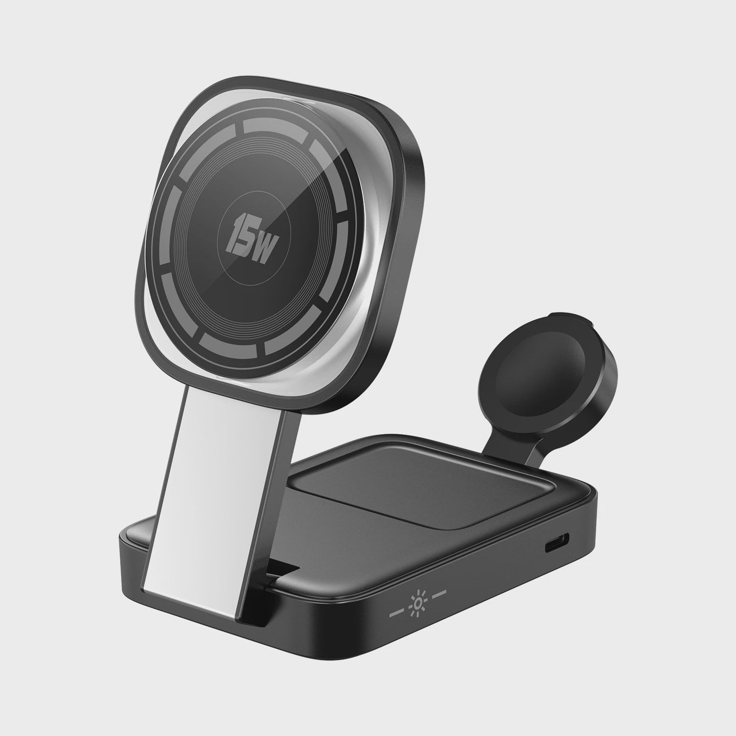3-in-1 Magnetische Oplaadstation voor iPhone, Apple Watch & AirPods - Opvouwbaar