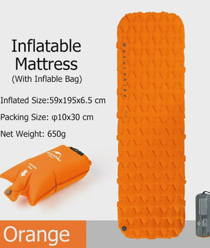 Naturehike Opblaasbaar Slaapmatje - Ultralicht & Compact Kampeerbed