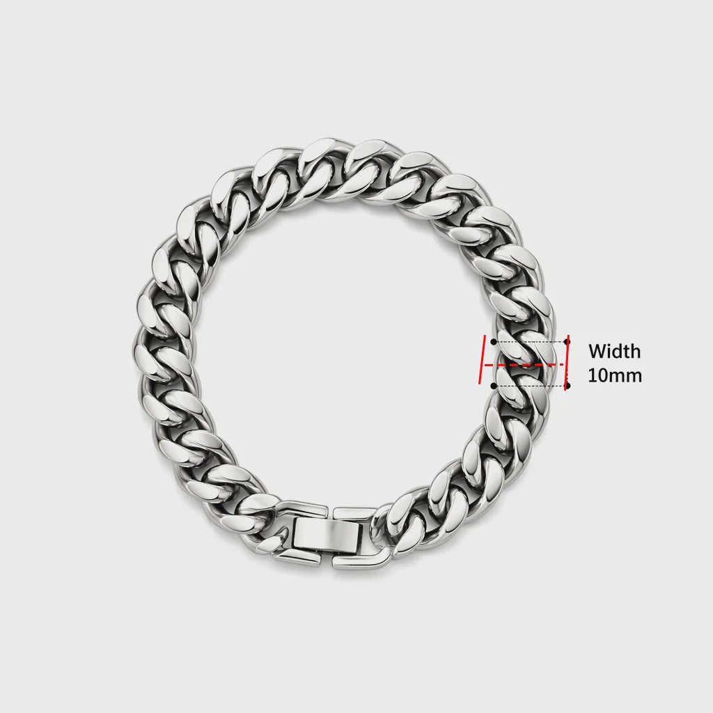 Stoere RVS Dubbele Riem Armband met Magnetische Sluiting - Visgraat Patroon