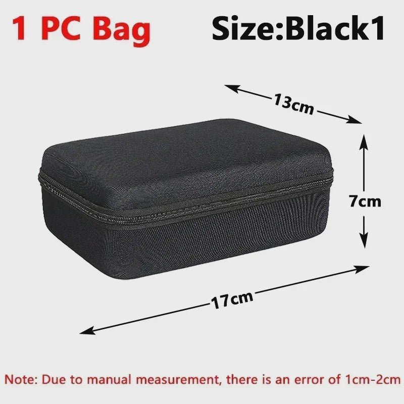 Veelzijdige EVA Hardcase Opbergdoos - Schokbestendig en Draagbaar voor Oordopjes, Accessoires & Make-up