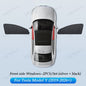 Set Zonneschermen voor Tesla Model 3/Y (2017-2025) - Privacy & UV Bescherming