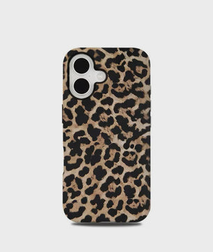 Luxe Leopard Print Hoesje voor iPhone - Dubbellaags Bescherming