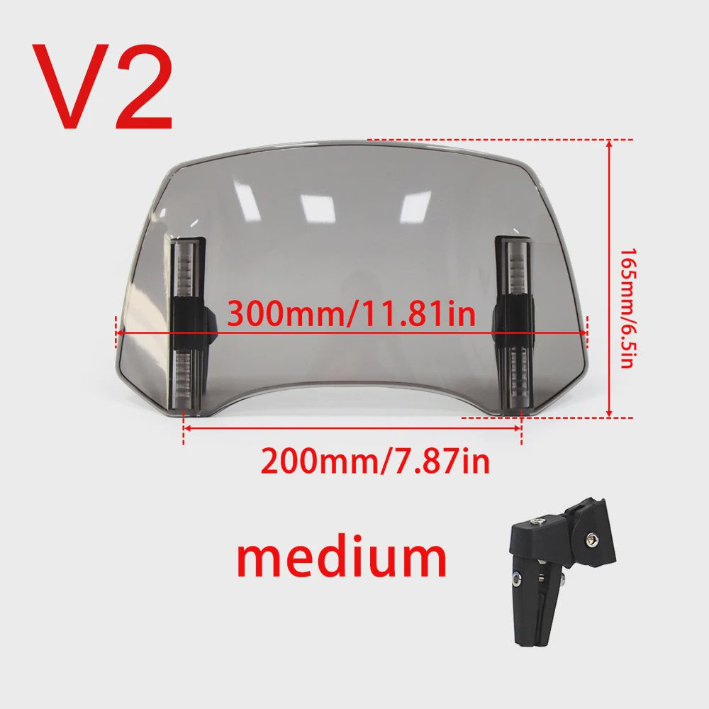 Universele Motor Windscherm Verlengstuk - Verstelbaar Spoiler Deflector