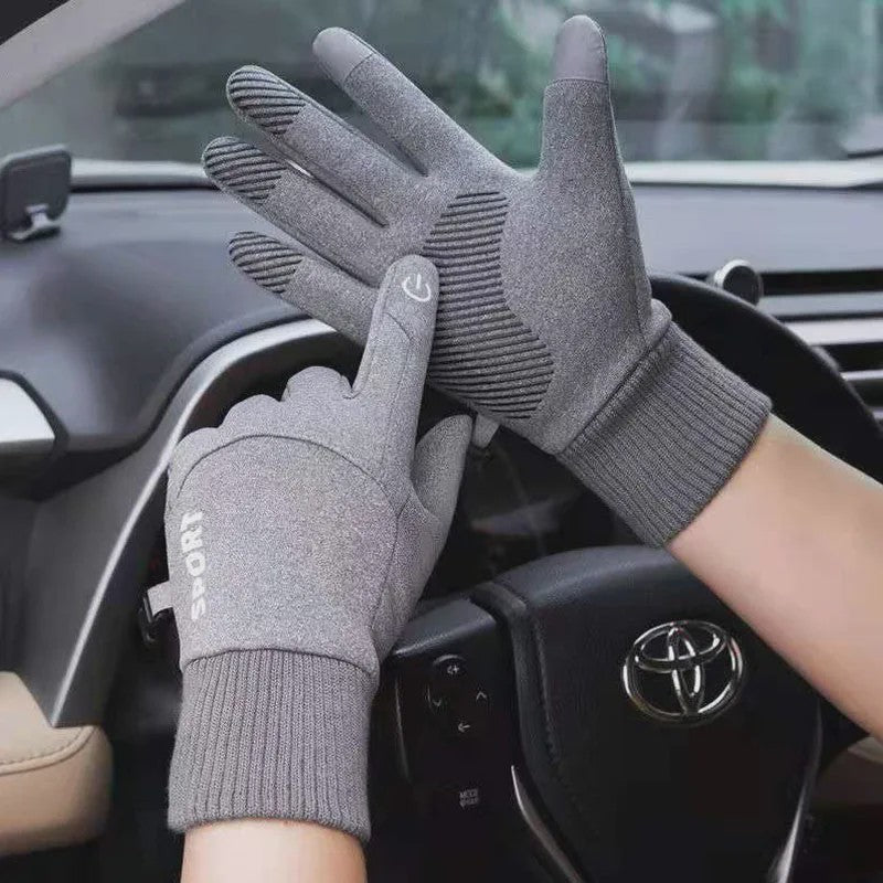 Waterdichte Thermische Fiets Handschoenen met Touchscreen Functionaliteit