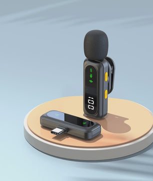 Draadloze Lavalier Microfoon voor iPhone & Android - Draagbaar, Ruisonderdrukking
