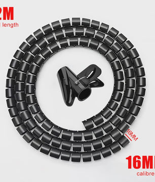 Flexibele Kabel Organizer Buiskous 2 Meter - Kabelbeschermer & Kabelmanagement