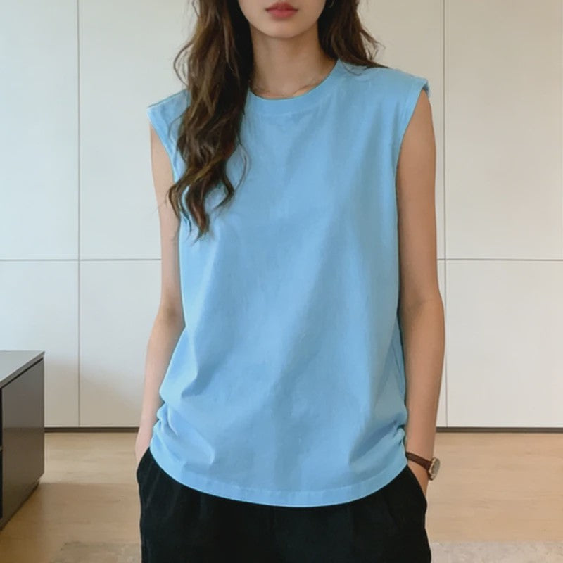 Zomer Tanktop Dames - Mouwloos Basic Vest T-shirt