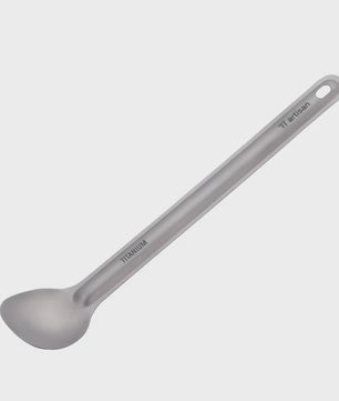 Tiartisan Titanium Spork: Ultralichte Lange Lepel & Vork voor Outdoor Avonturen