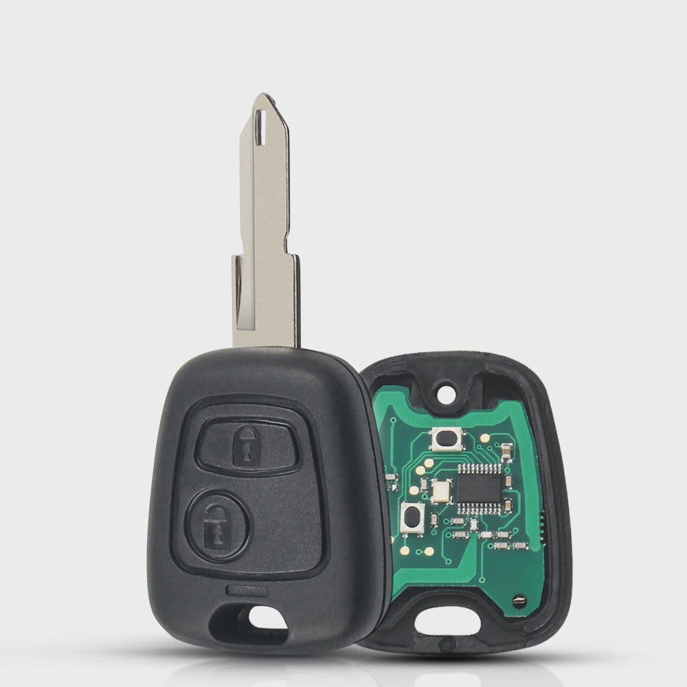 Afstandsbediening Autosleutel 433MHz ID46 Chip voor Peugeot & Citroen