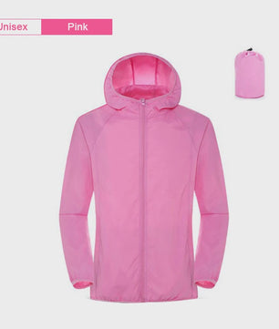 Unisex Waterdichte Outdoor Jas - Lichtgewicht Windjack met UV Bescherming