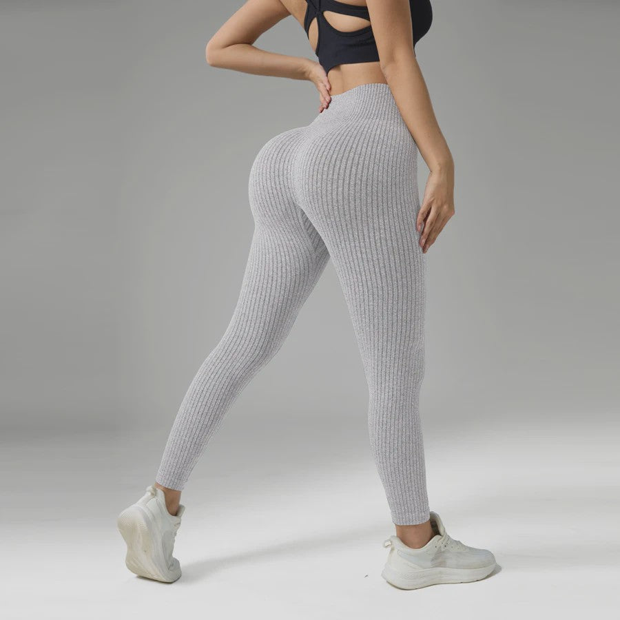 Naadloze Sportlegging Dames met Tummy Control - Perfect voor Yoga & Fitness