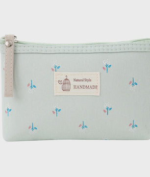 Schattige Canvas Make-up Tas met Stippenprint - Make-up & Toiletartikelen Organizer