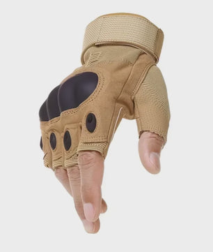 Tactische Half-Vinger Handschoenen voor Outdoor Sport, Fitness & Motor - Schokabsorberend