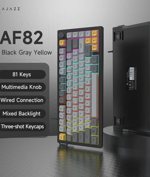 AJAZZ AF82 75% Draadloos Gaming Toetsenbord met Display, RGB & 4000mAh Batterij