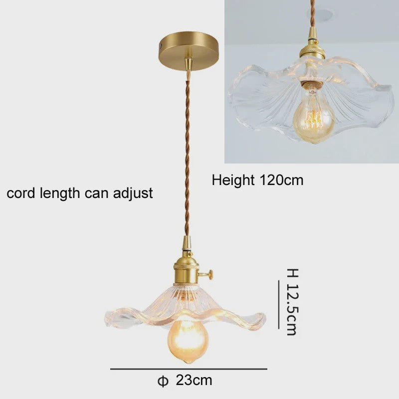 Moderne Glazen Hanglamp - Sfeervolle Verlichting voor Keuken, Eetkamer & Slaapkamer