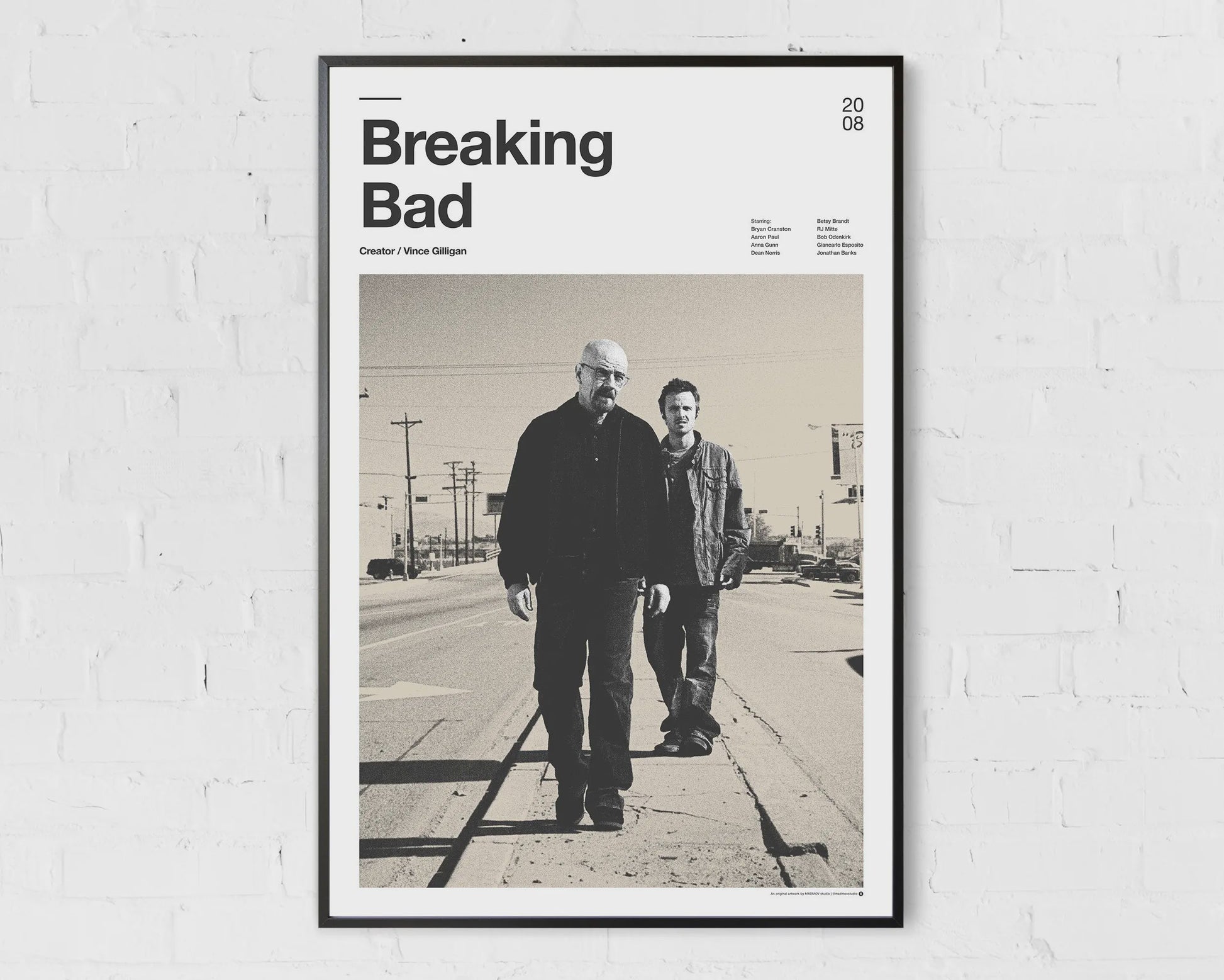 Moderne Canvas Poster: Iconische Films & Series voor Wanddecoratie
