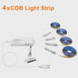 Slimme COB LED Strip met Dubbele Deursensor - Automatisch Aan/Uit bij Openen/Sluiten