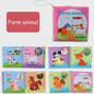 Zacht Stoffen Babyboek - Educatief & Interactief voor Baby's 0-12 Maanden