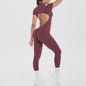 Dames Bodycon Jumpsuit met Scrunch Billen - Perfect voor Dans, Fitness & Yoga