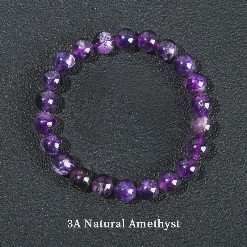 Natuurstenen Kralen Armband - Lapis Lazuli, Amethist, Rozenkwarts & meer