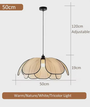 Moderne Petal Hanglamp - In Hoogte Verstelbaar - Sfeervolle Verlichting voor Woonkamer, Eetkamer & Keuken