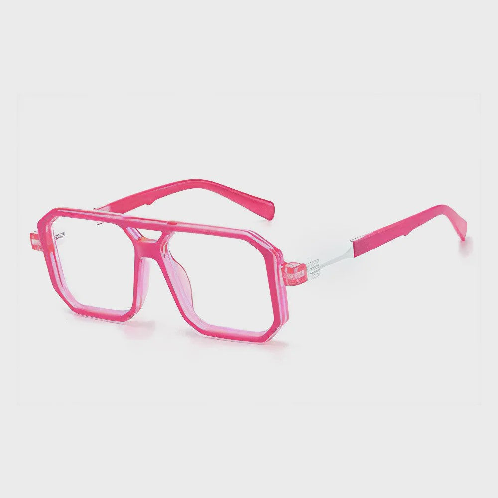 Stijlvolle Anti-Blauw Licht Bril - Transparant Zwart - Heren & Dames