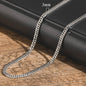 Vnox RVS Kubaanse Ketting voor Heren & Dames - 3/5/7/9mm Breed, Waterdicht & Hypoallergeen