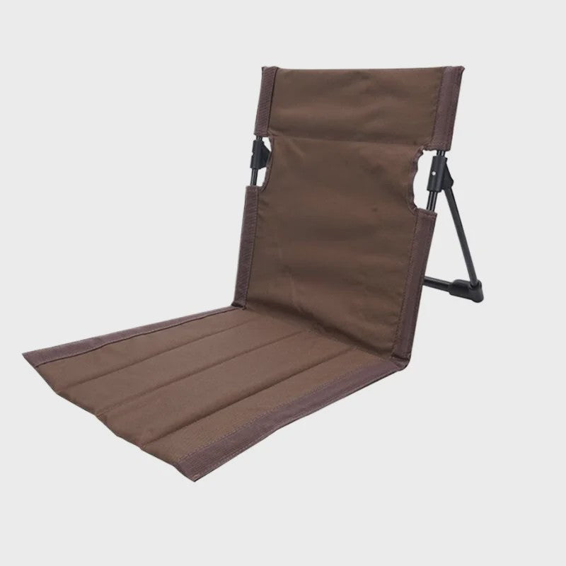 Lichtgewicht Opvouwbare Stoel - Aluminium, Draagbaar & Comfortabel voor Camping, Strand & Vissen