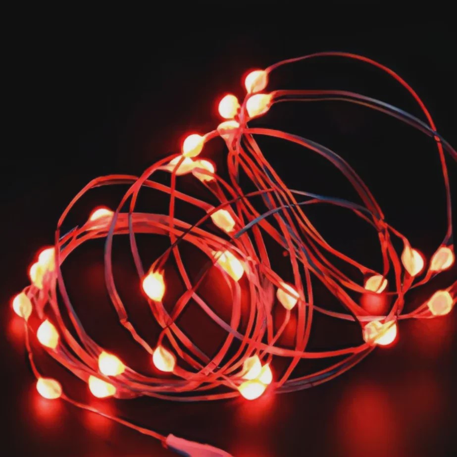 Set van 10x LED Koperdraad Lichtjes - 1m tot 5m - Sfeerverlichting voor Feest, Bruiloft, Kerst & Decoratie