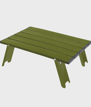 WESTTUNE Mini Campingtafel - Ultralicht Opvouwbaar Aluminium Tafelblad voor Buiten, Backpacking & BBQ