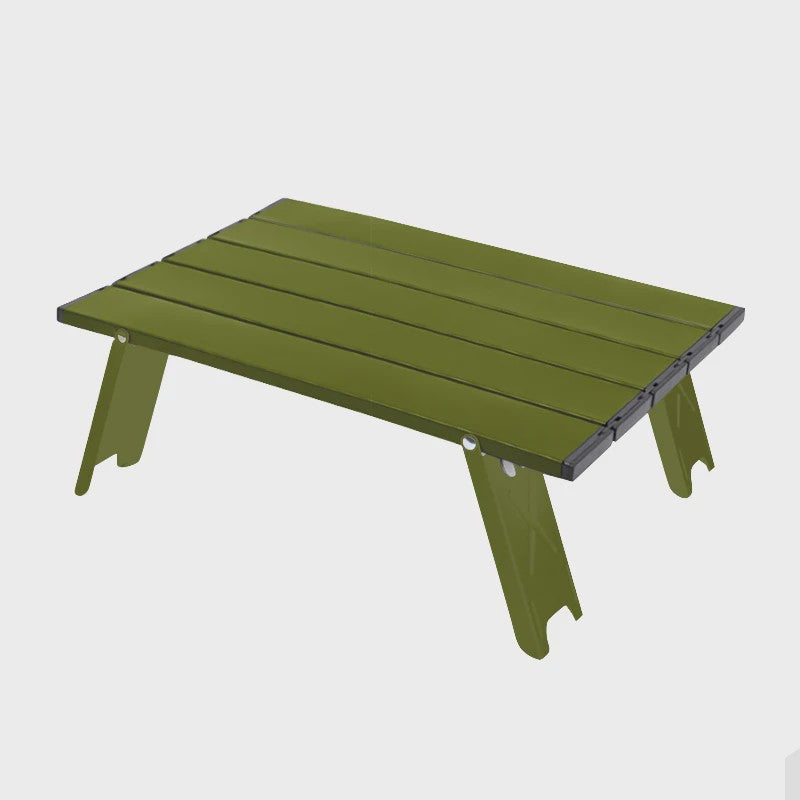 WESTTUNE Mini Campingtafel - Ultralicht Opvouwbaar Aluminium Tafelblad voor Buiten, Backpacking & BBQ