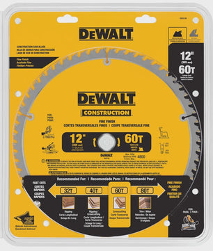 DEWALT Hardmetalen Zaagbladen voor Hout - 216/254/305MM - 40/60/80T