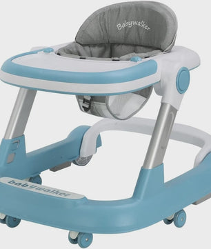 2-in-1 Baby Loopstoel & Duwkar - Opvouwbaar, In Hoogte Verstelbaar met Anti-Rol Systeem (6-18 Maanden)