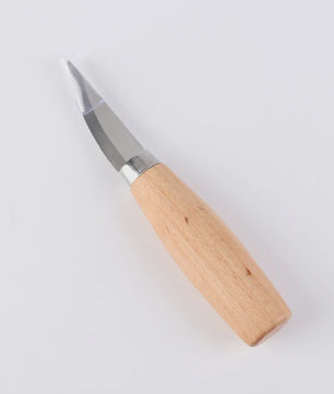 Houtsnijset: 2 Delig Gereedschap met Haakmes & Whittling Mes - Ergonomisch & Duurzaam