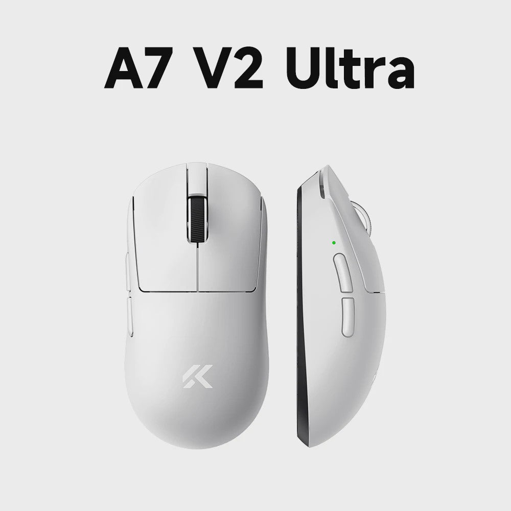 MCHOSE A7 V2 Draadloze Gaming Muis - 8000Hz Polling Rate, PAW3950 Sensor, Lichtgewicht