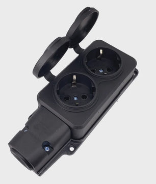 Waterdichte Buiten Verlengkabel met 3 of 4 Stopcontacten - IP54 - 16A/3500W