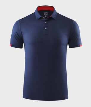 Ademend Sneldrogend Poloshirt met Korte Mouwen - Sport & Casual - 8 Kleuren