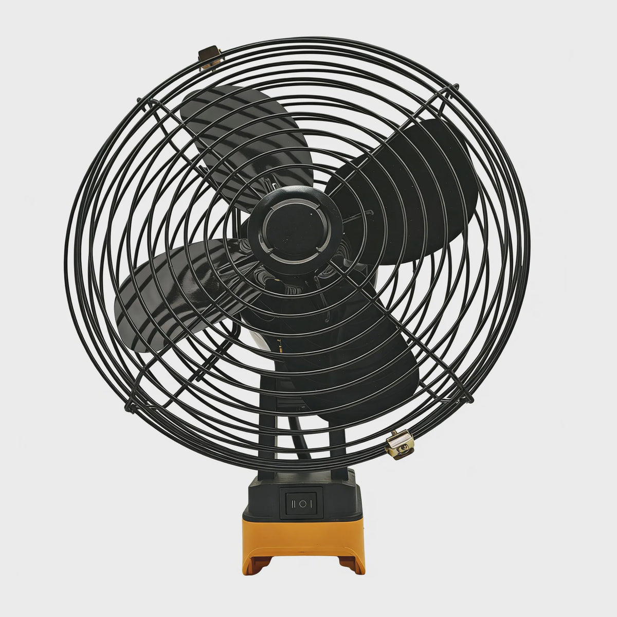 Krachtige 18V Accu Ventilator - Metaal, Camping & Buiten Gebruik - Compatibel met Makita, Dewalt, Milwaukee