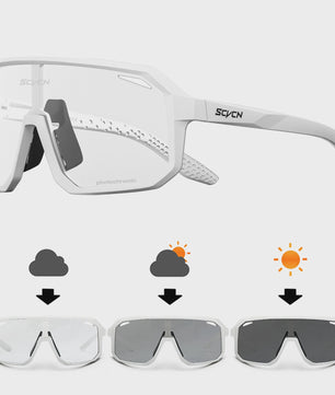 SCVCN Sport Zonnebril - UV400 Bescherming voor Fietsen & Outdoor Activiteiten
