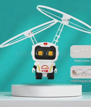 Zwevende Astronaut Drone met LED-verlichting - Interactief Vliegend Speelgoed voor Kinderen