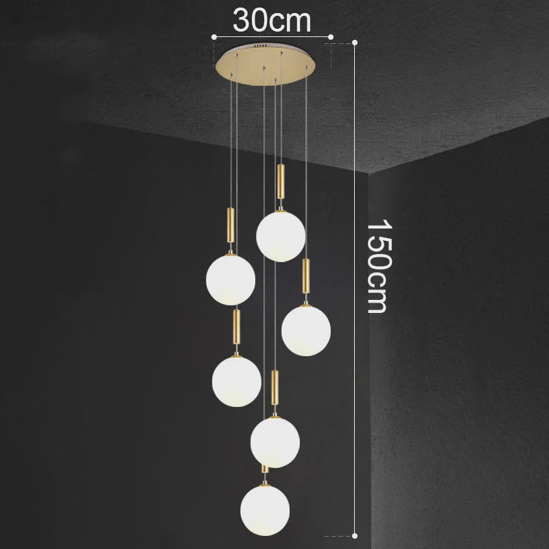 Moderne LED Plafond Hanglamp - Stijlvolle Verlichting voor Woon- en Eetkamer