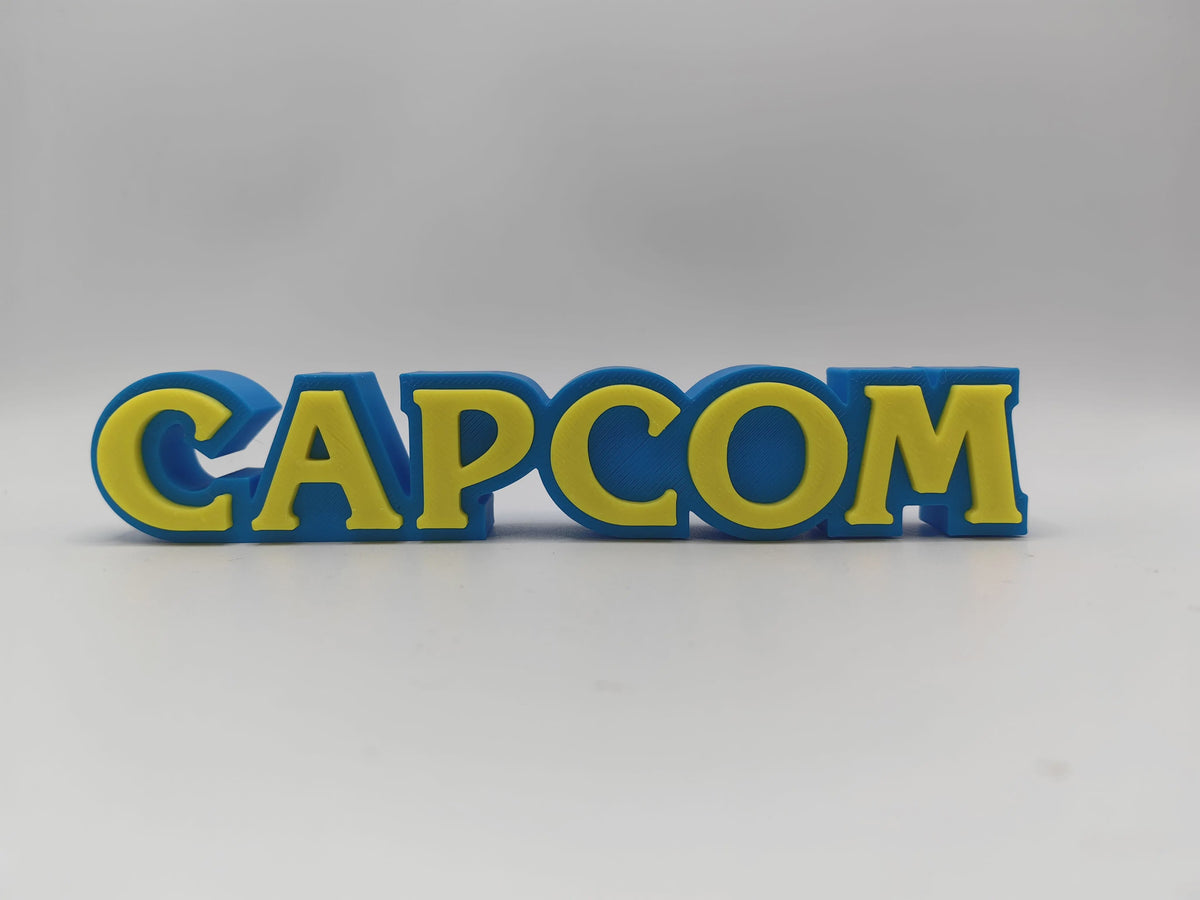3D Geprint Logo Naamplaat voor Figuren Collectie - Video Game Thema