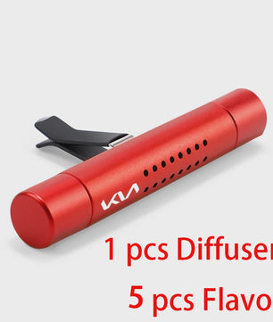 Kia Auto Luchtverfrisser Ventilatierooster Parfum - Duurzaam Aluminium