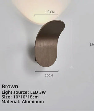 Moderne Scandinavische LED Wandlamp - Stijlvol Licht voor Woonkamer, Slaapkamer & Hal