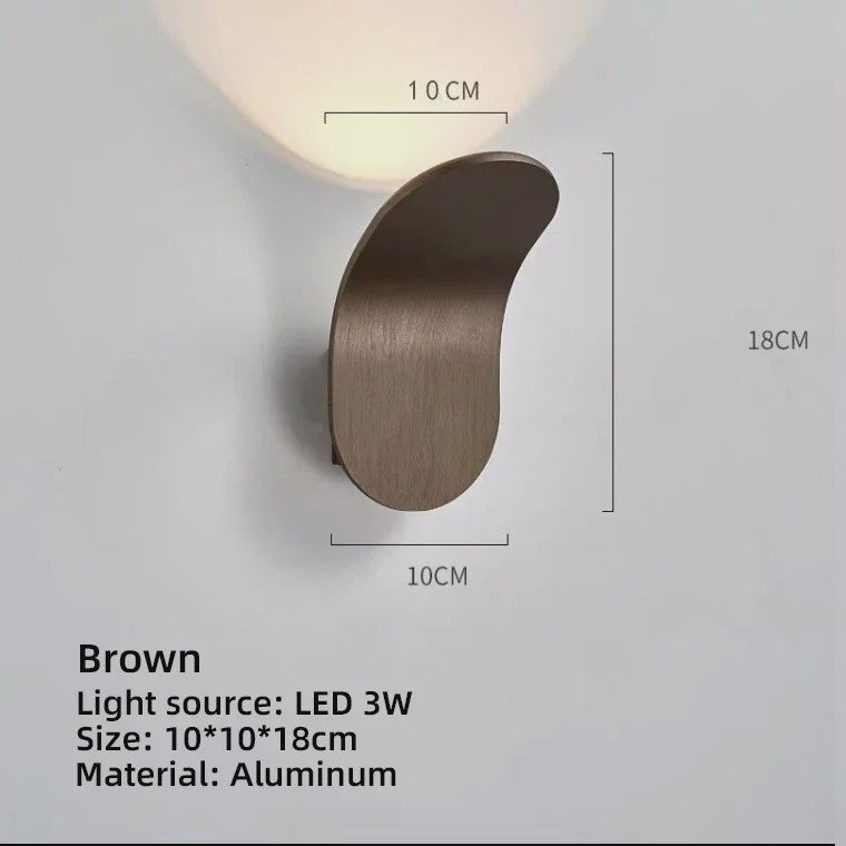 Moderne Scandinavische LED Wandlamp - Stijlvol Licht voor Woonkamer, Slaapkamer & Hal