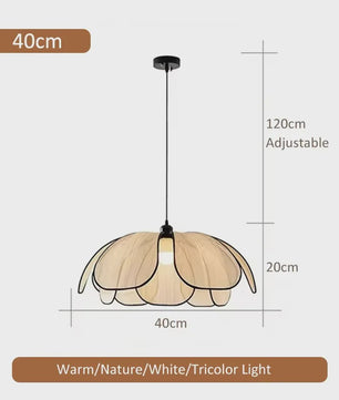Retro Rotan Bloem Hanglamp - Sfeervolle Verlichting voor Woonkamer, Slaapkamer & Eetkamer