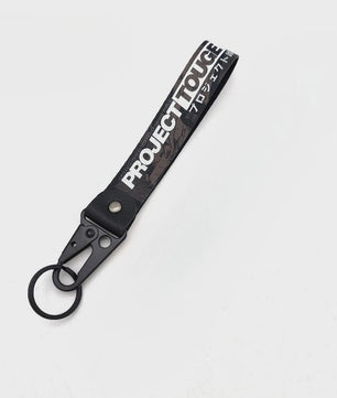 Stoere Nylon Keycord Lanyard met Karabijnhaak - Perfect voor Auto, Motor & Game Fans