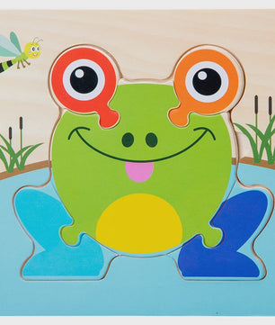 Houten 3D Puzzels voor Kinderen - Leerzaam Dieren Tangram Puzzel Speelgoed